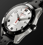 Montblanc - TimeWalker Date Automatic 41mm Stainless Steel, Ceramic and Leather Watch, Ref. No. 116058 - Unknown