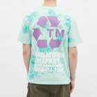 END. x Chinatown Market Waste Management T-Shirt in Green