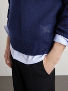 Burberry - Cashmere-Blend Sweater - Blue