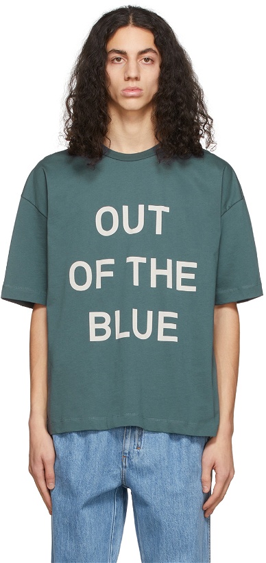 Photo: Études Blue 'Out Of The Blue' T-Shirt