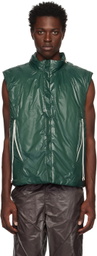 Saul Nash Green Drawstring Vest