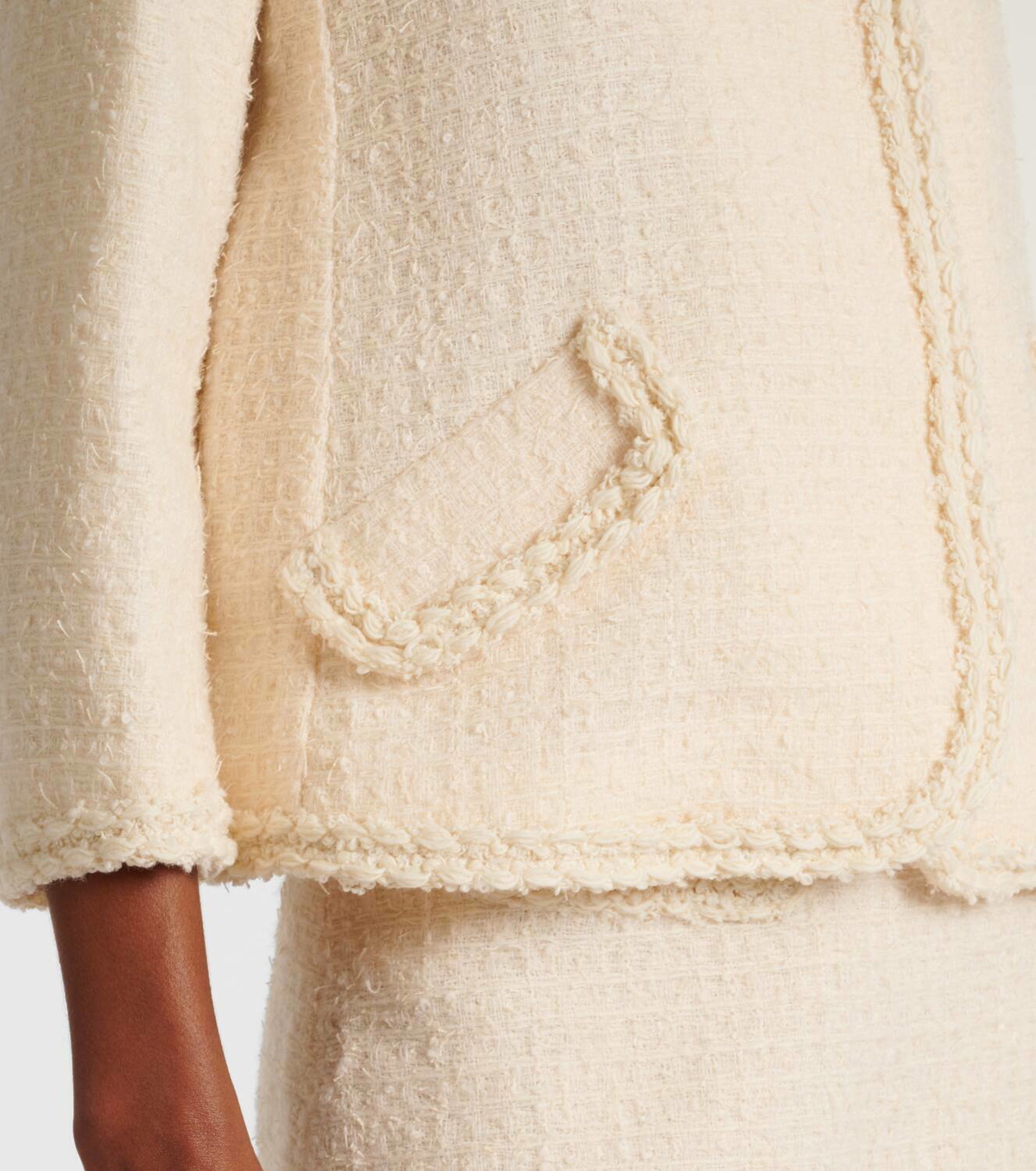 Giambattista Valli Wool-blend bouclé jacket
