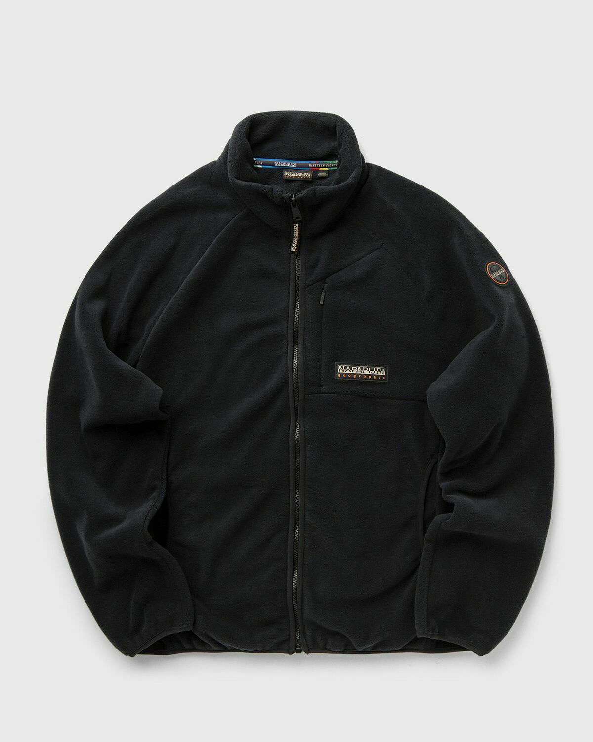 Napapijri T-DOLENT FZ HOODIE Black Mens Zipper Napapijri