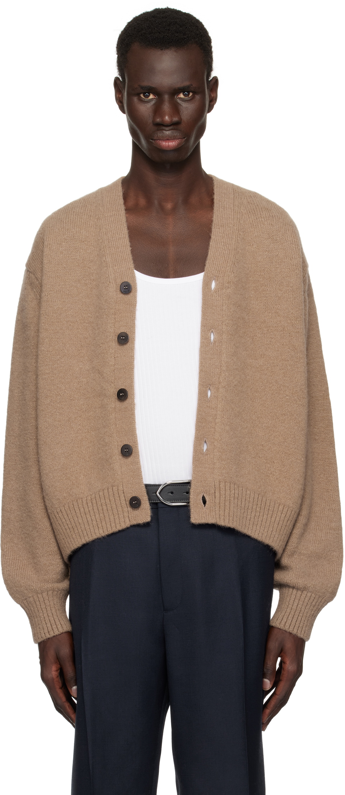 JACQUEMUS カーディガン Jacquemus Jacquemus Cardigan | Brown | FARFETCH