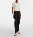 The Row Flamenca wool straight pants
