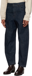 LEMAIRE Blue Twisted Workwear Jeans