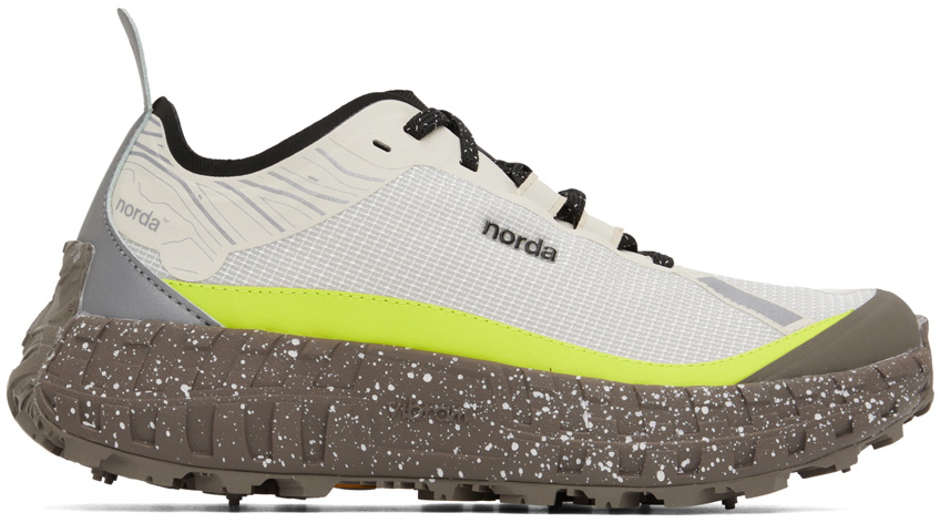 Norda White & Gray 001 LTD Edition Sneakers Norda