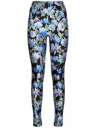 PHILOSOPHY DI LORENZO SERAFINI Printed Floral Lycra Leggings