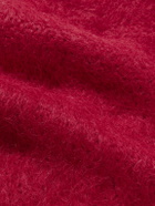 The Elder Statesman - Thistle Alpaca-Blend Beanie