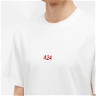 424 Men's Logo T-Shirt in White