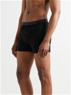 CDLP - Three-Pack Slim-Fit Stretch-Lyocell Boxer Shorts - Black