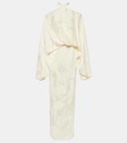 Taller Marmo Bridal Cyclades Callass jacquard gown