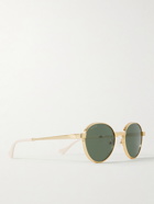 Gucci Eyewear - Round-Frame Gold-Tone Sunglasses
