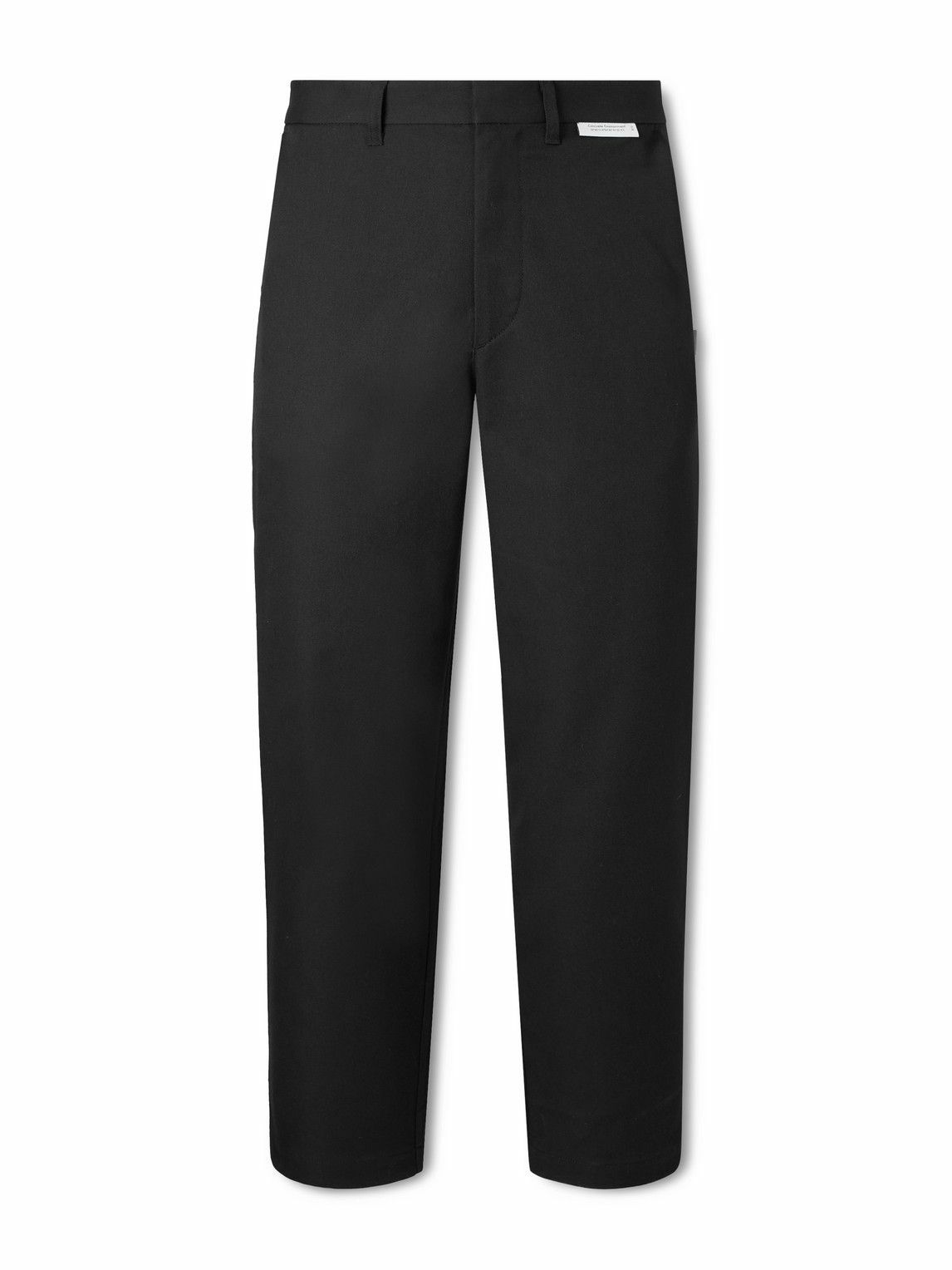 WTAPS - Straight-Leg Cotton-Blend Twill Trousers - Black WTAPS