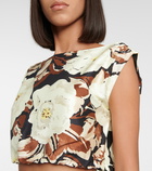 SIR - Vivienne printed silk top