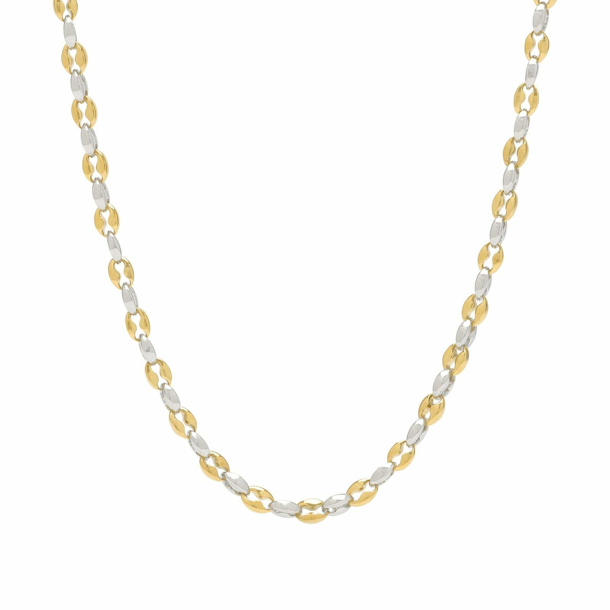 Missoma Women's Mariner Chain Necklace in Gold/Silver 