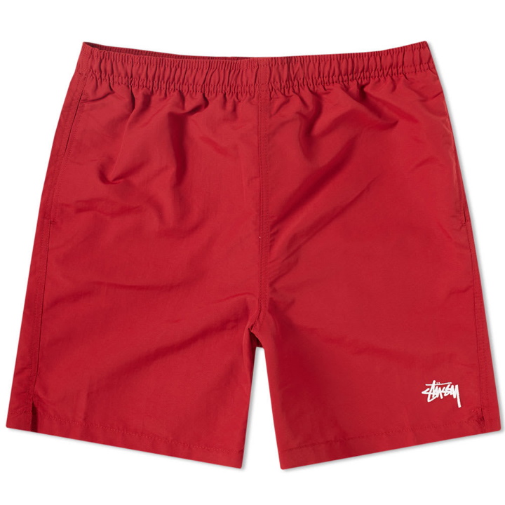 Photo: Stussy Stock Water Short Red