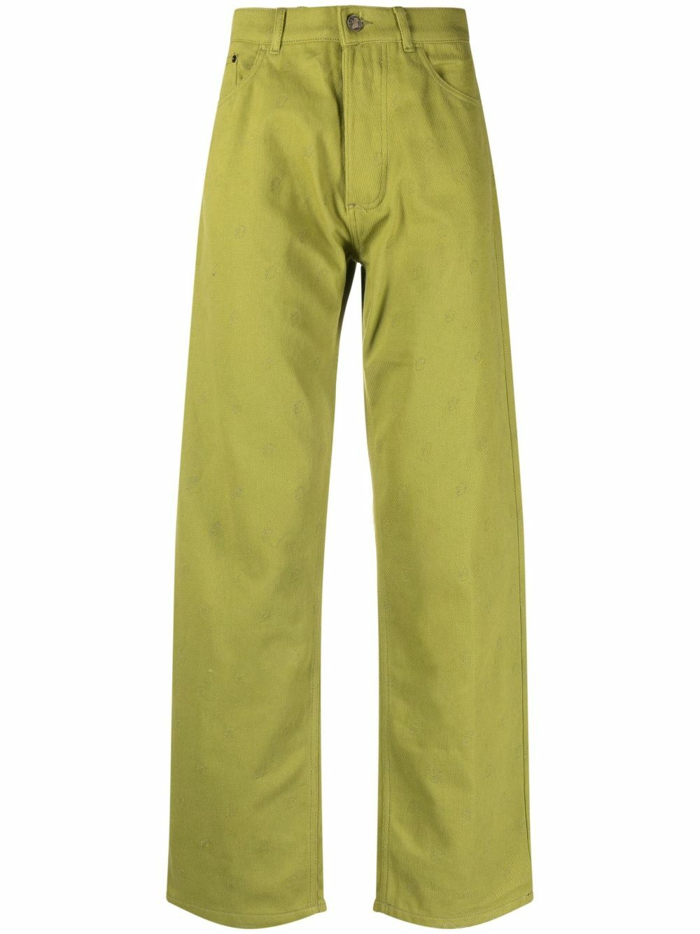 Robyn Lynch Green Eire Embroidered Jeans
