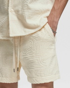 Oas Cream Golconda Terry Shorts Beige - Mens - Casual Shorts