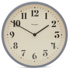 Newgate Clocks Number Four Theatre Wall Clock in French Navy 