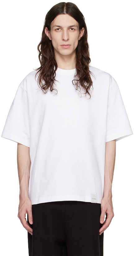 Photo: Calvin Klein White Relaxed T-Shirt