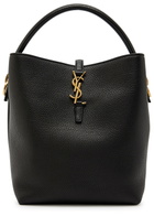 Saint Laurent Le 37 Grained Leather Bucket bag - Black - One Size