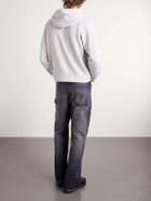 Visvim - Jumbo Wool and Cotton-Blend Jersey Zip-Up Hoodie - Gray