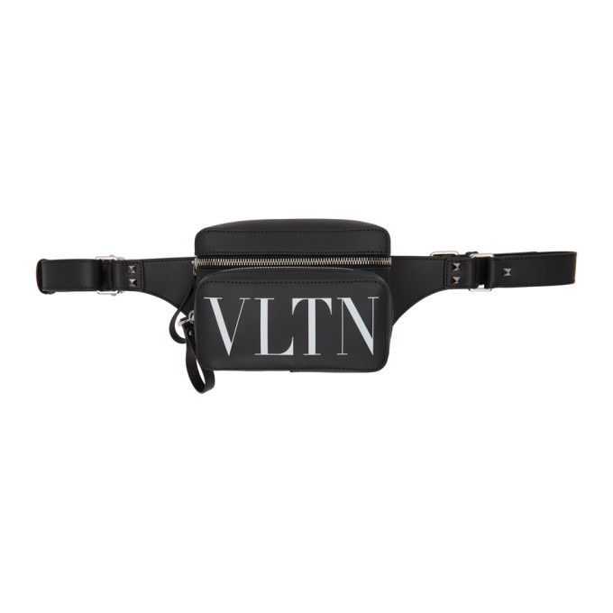 Photo: Valentino Black and White Valentino Garavani VLTN Bum Bag