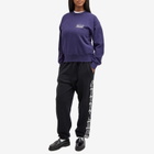 Aries Mini Temple Crew Neck Sweatshirt in Navy