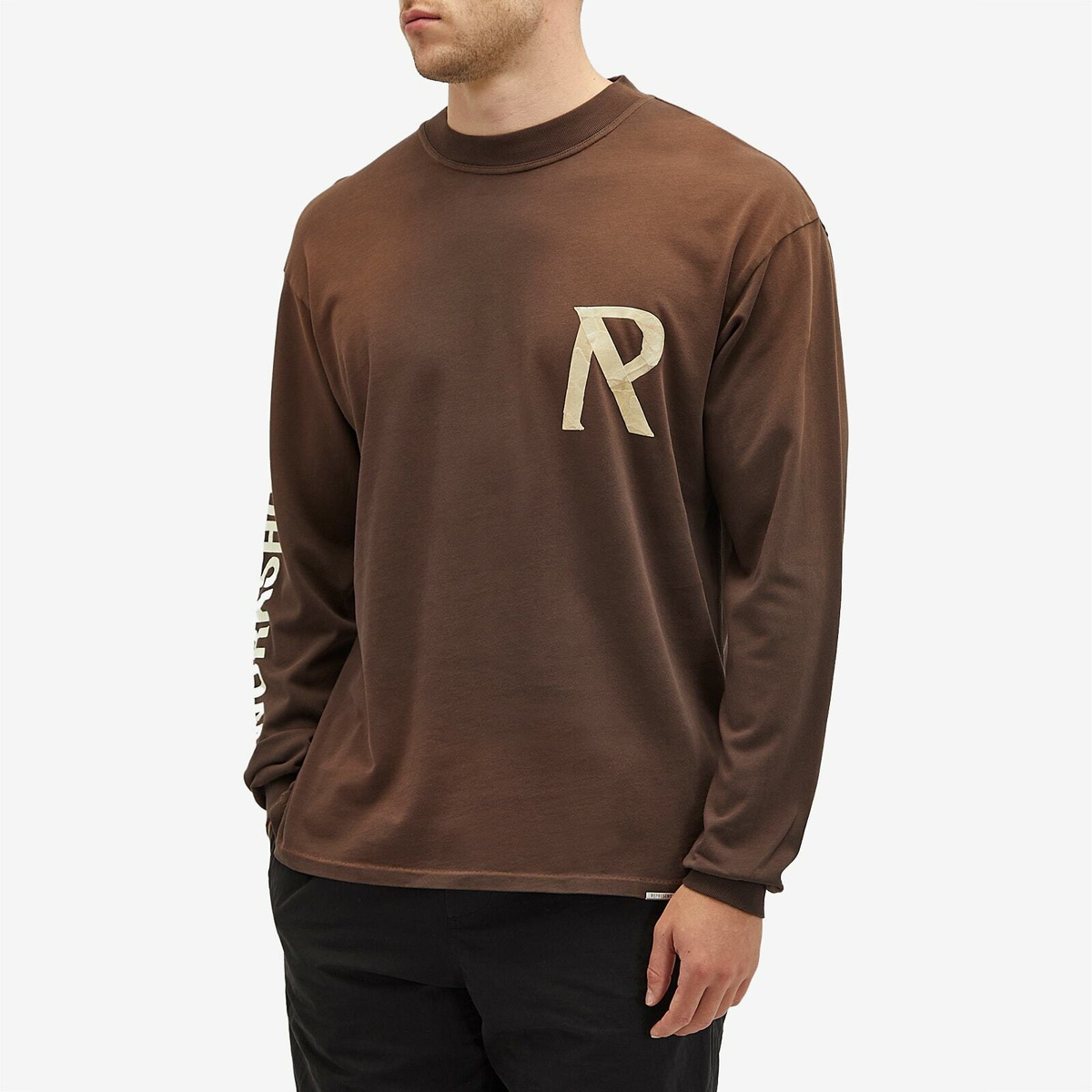 Represent Men's Masking Tape Initial Ls T-Shirt in Cedar