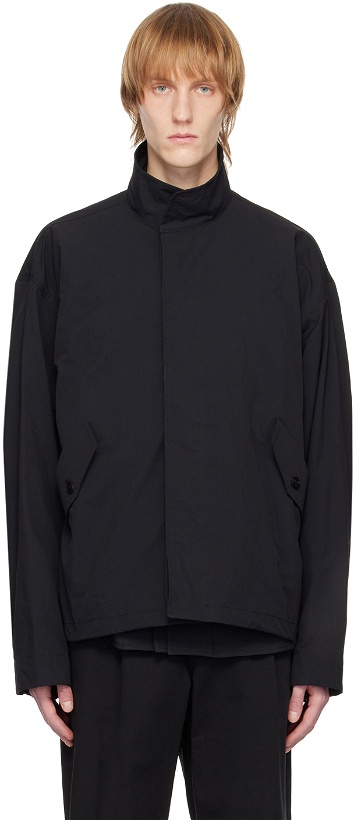Photo: LE17SEPTEMBRE Black Crinkled Jacket