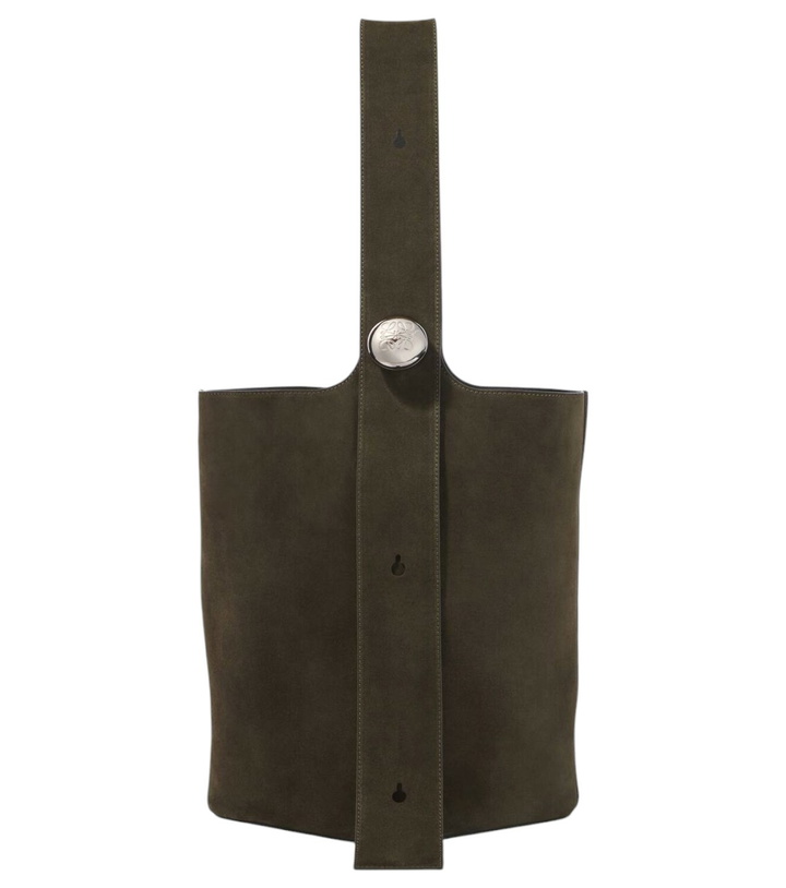 Photo: Loewe Pebble Large suede bucket bag