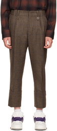 Wooyoungmi Brown Cropped Trousers