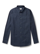 BRIONI - Linen Shirt - Blue