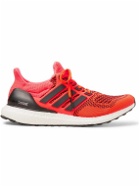 adidas Consortium - UltraBOOST 1.0 Rubber-Trimmed Primeknit Running Sneakers - Orange