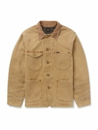 RRL - Lynn Corduroy-Trimmed Cotton-Canvas Jacket - Neutrals