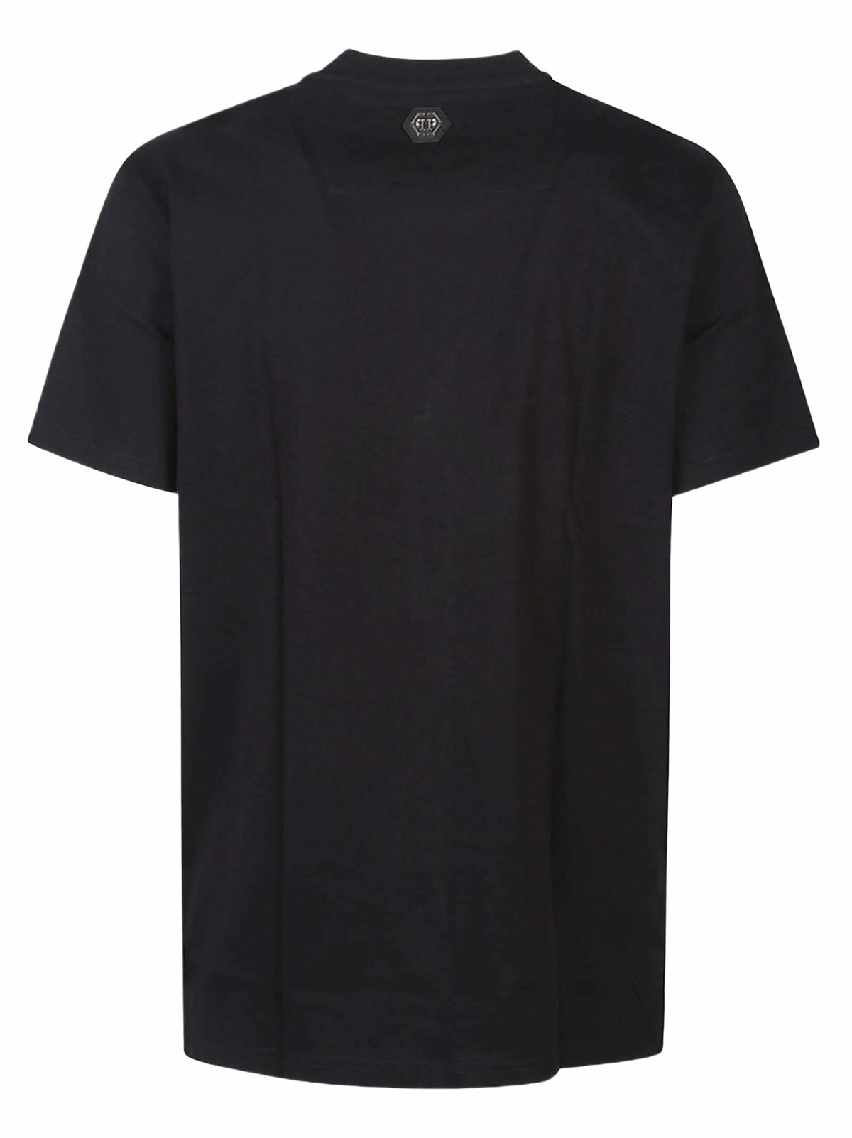 Philipp Plein Skull Strass T-shirt