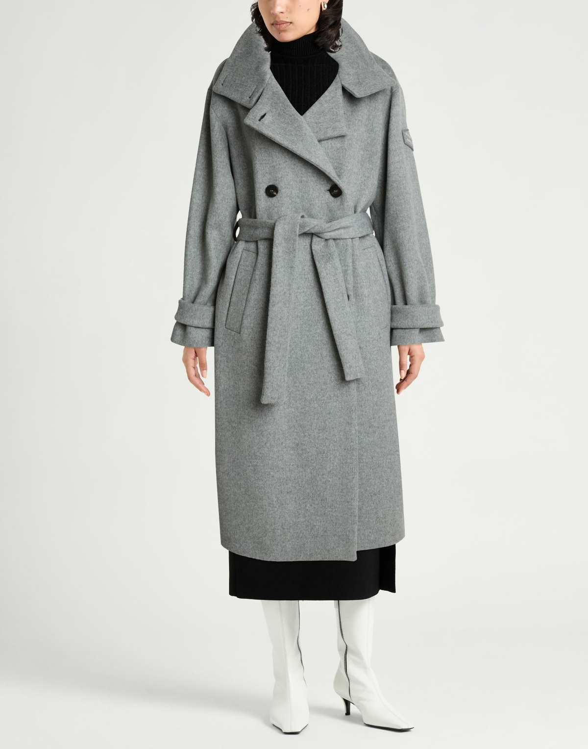 Peserico Womens Coat in Grey