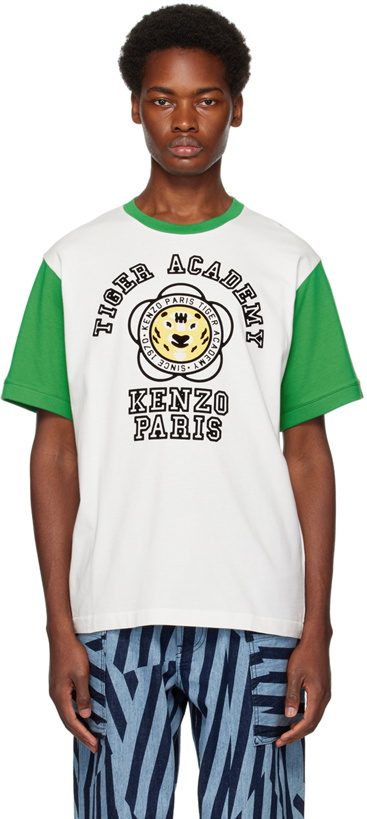 Photo: Kenzo Off-White Kenzo Paris 'Tiger Academy' T-Shirt
