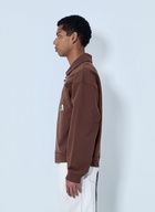 Story MFG Half-Zip Collared Sweatshirt