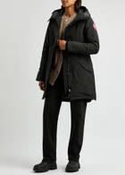 Canada Goose Rossclair Hooded Shell Coat Black