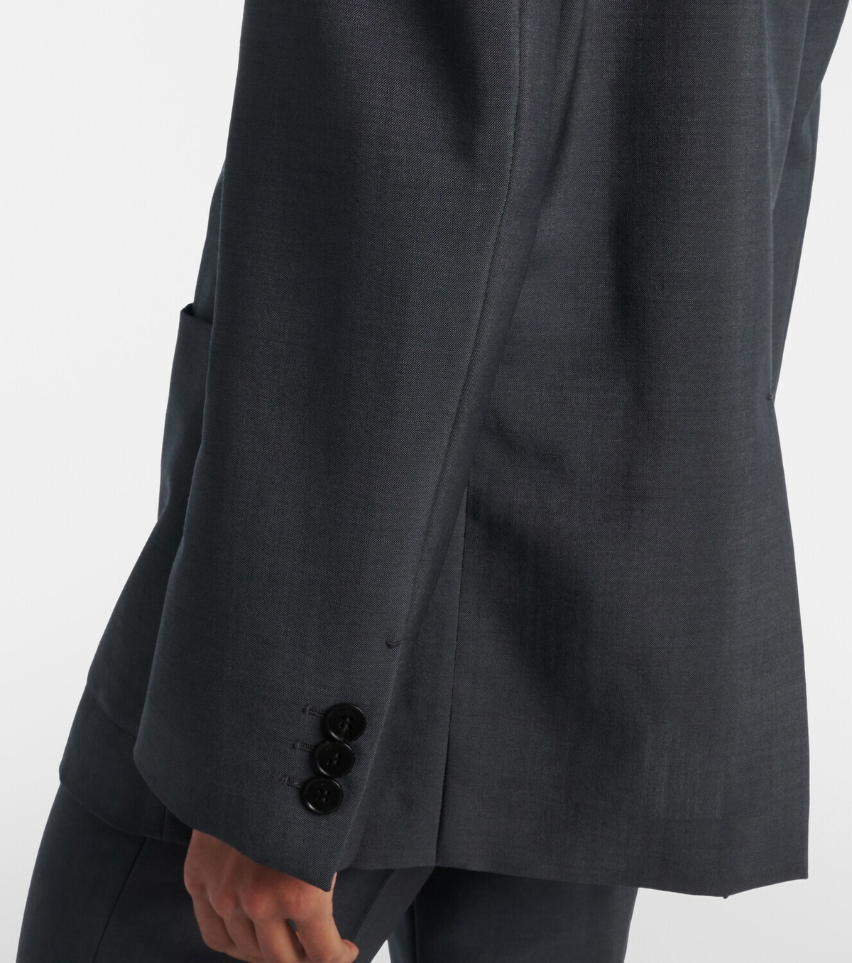 Versace Medusa wool and mohair blazer