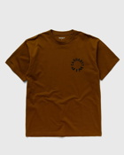 Carhartt Wip S/S Work Varsity Tee Brown - Mens - Shortsleeves