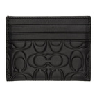 Coach 1941 Black Embossed Signature Card Holder