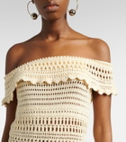 Marant Etoile Zoa crochet cotton-blend minidress