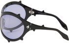 MAUSTEIN SSENSE Exclusive Black Bug Spike Sunglasses