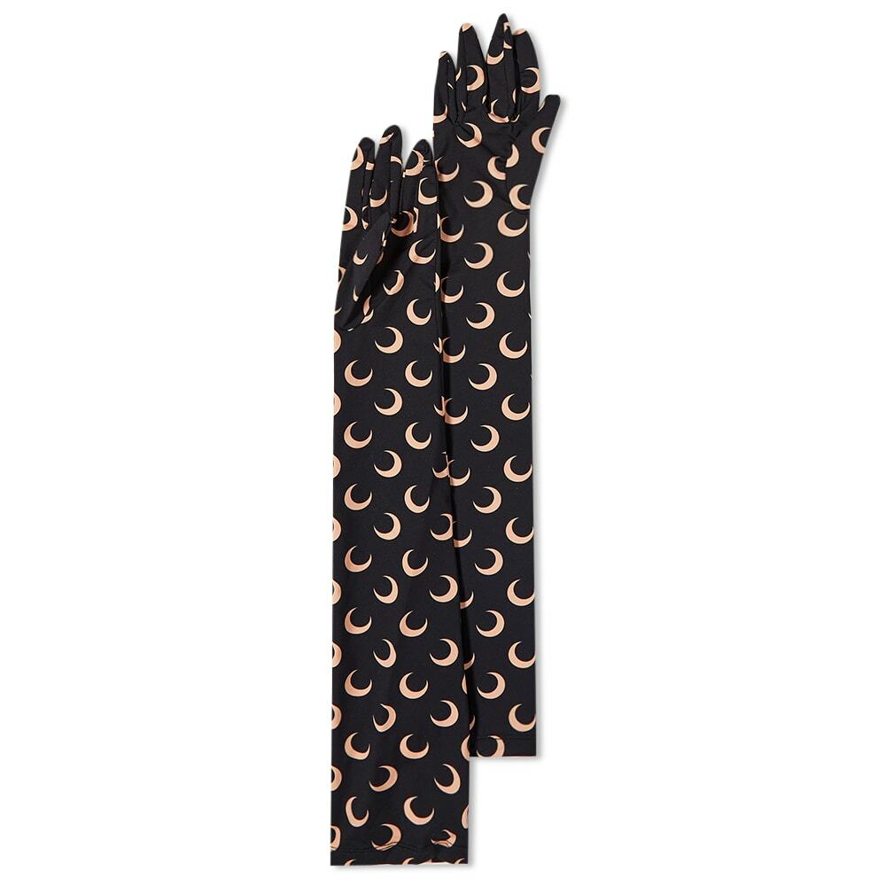 Marine Serre Women's Regenerated All Over Moon Gloves in All