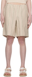 Another Aspect Beige Another 3.0 Shorts