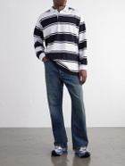 Balenciaga - Straight-Leg Distressed Jeans - Blue