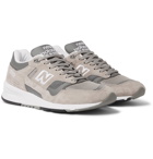 New Balance - 1530 Suede, Leather and Mesh Sneakers - Gray